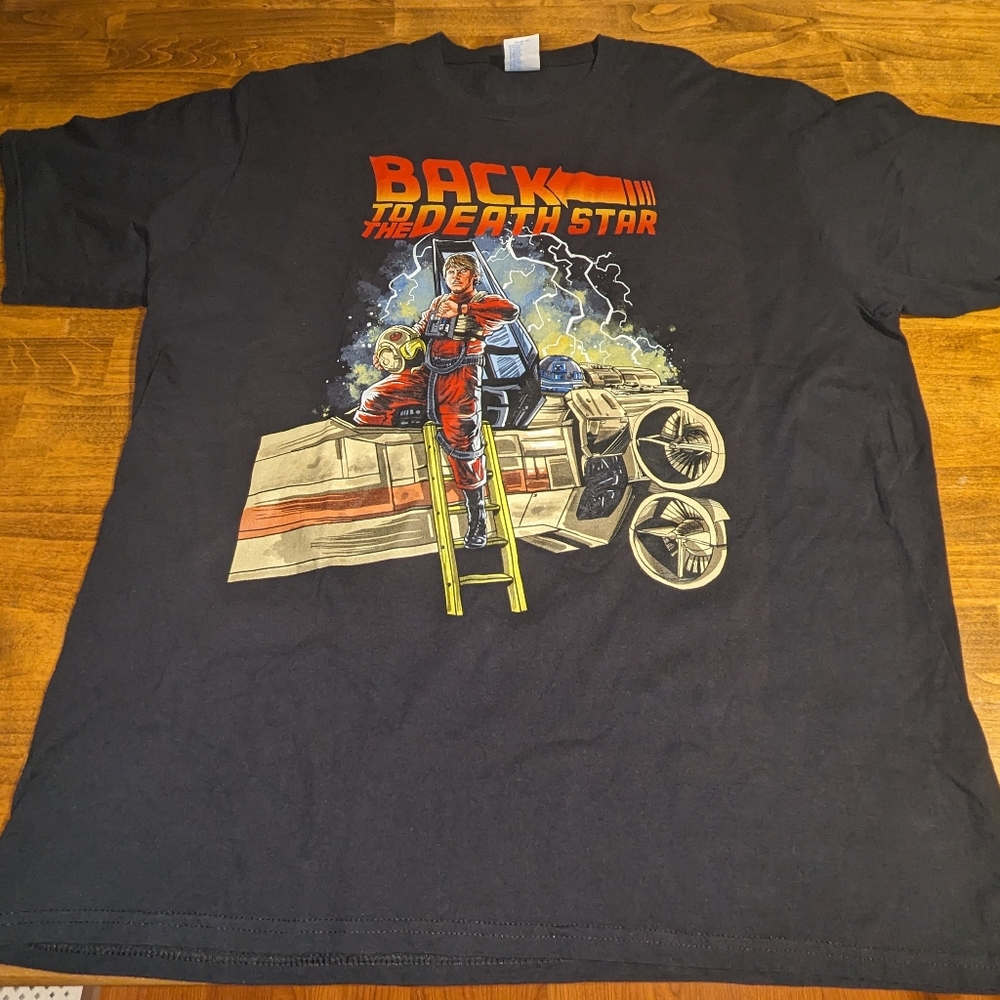 Back to the Death Star T-shirt XL